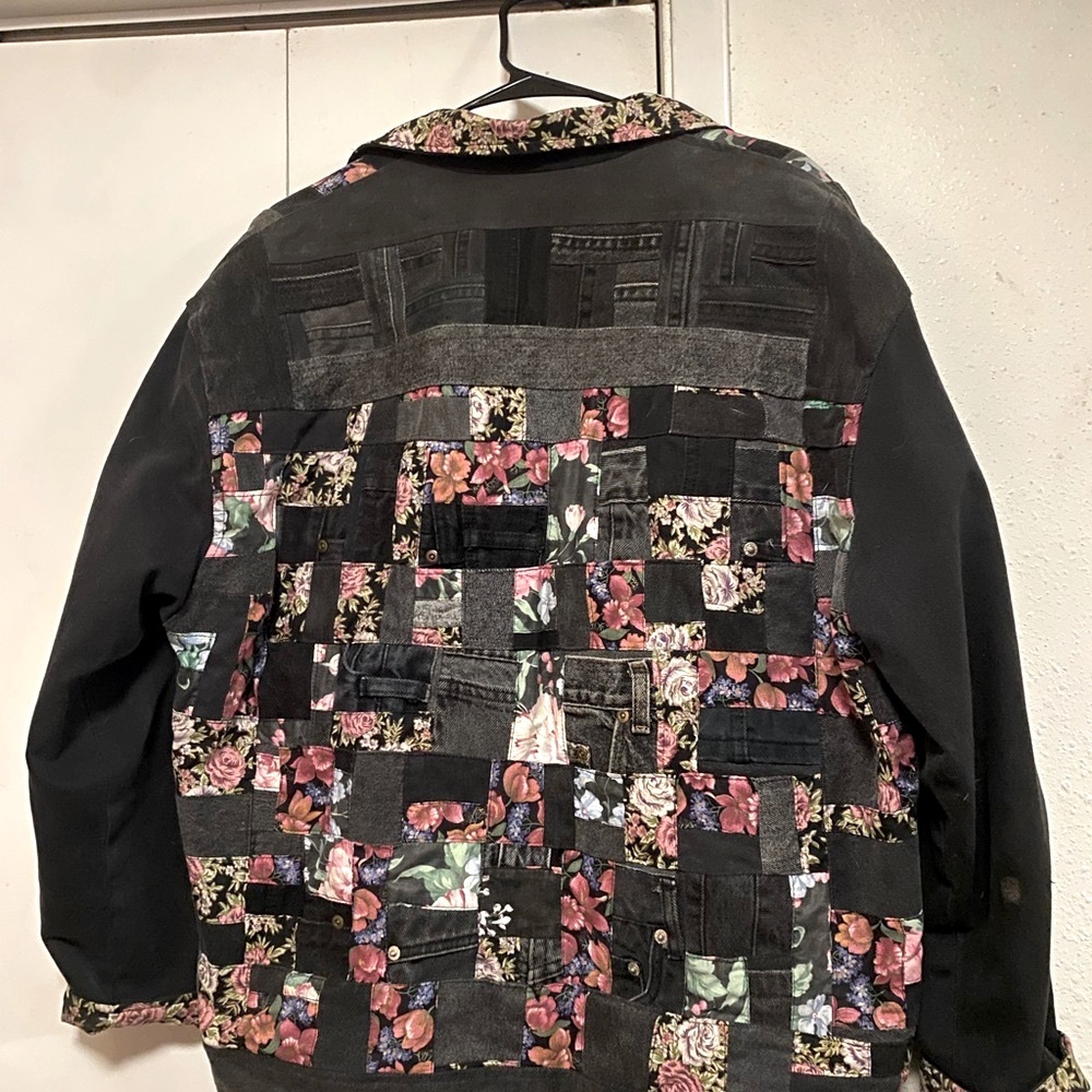 Jaeko’s Vintage 1980s Denim Jacket Patchwork 1 of 1